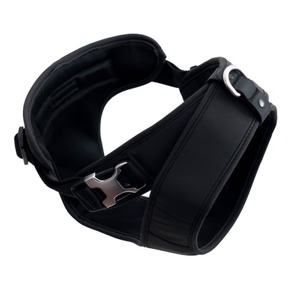 Roam Luxe Dog Harness Black