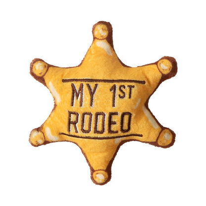 Baby 1st Rodeo Plush Dog Toy 6.5"