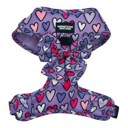 Arnés ajustable para perros Woof Hearts