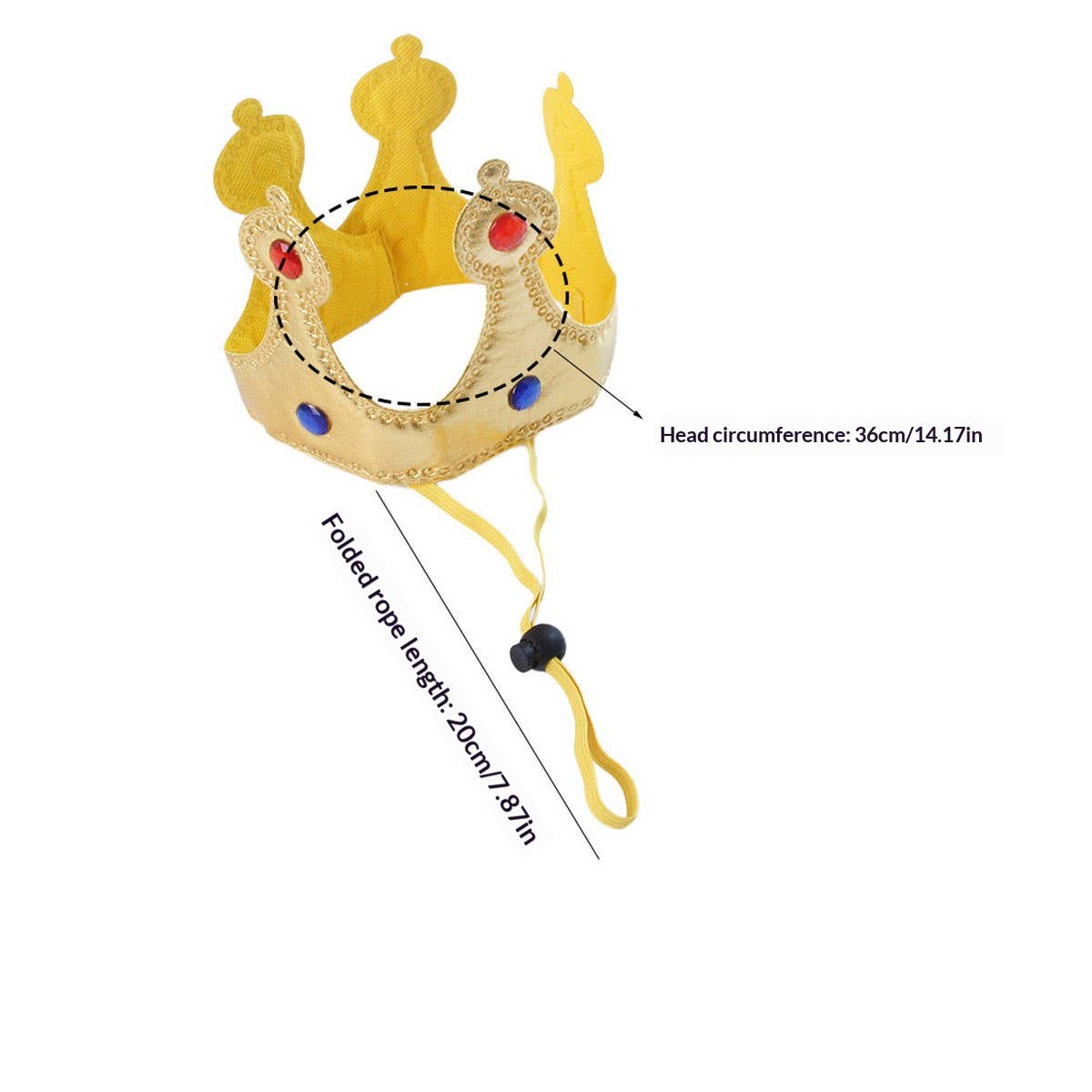King Cape & Crown Dog Costume