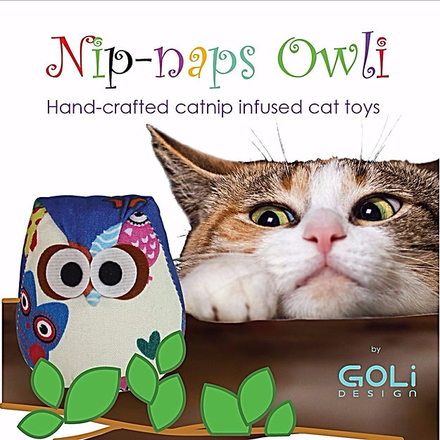 Nip-Naps Owli Cat Toys