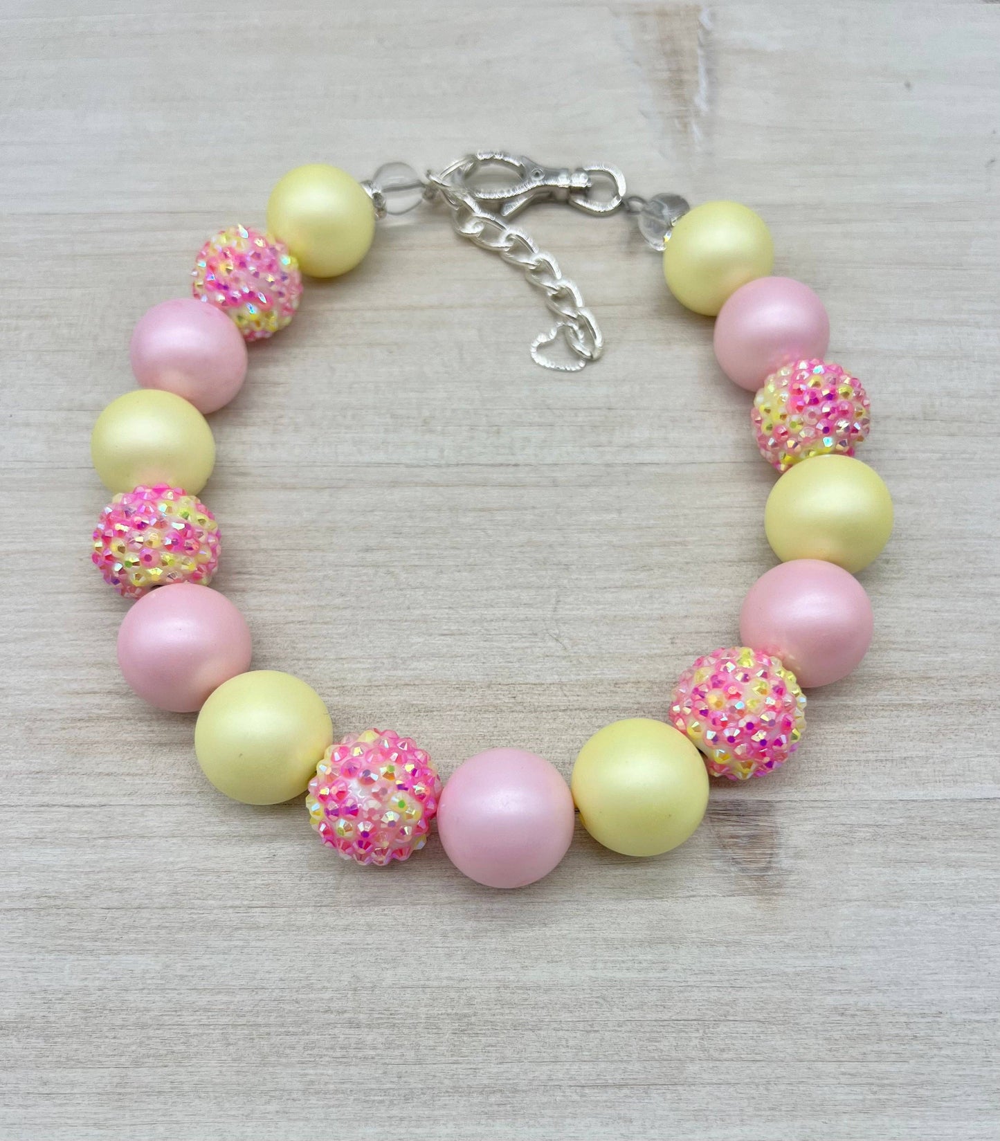 Pink Lemonade Sparkle Necklace