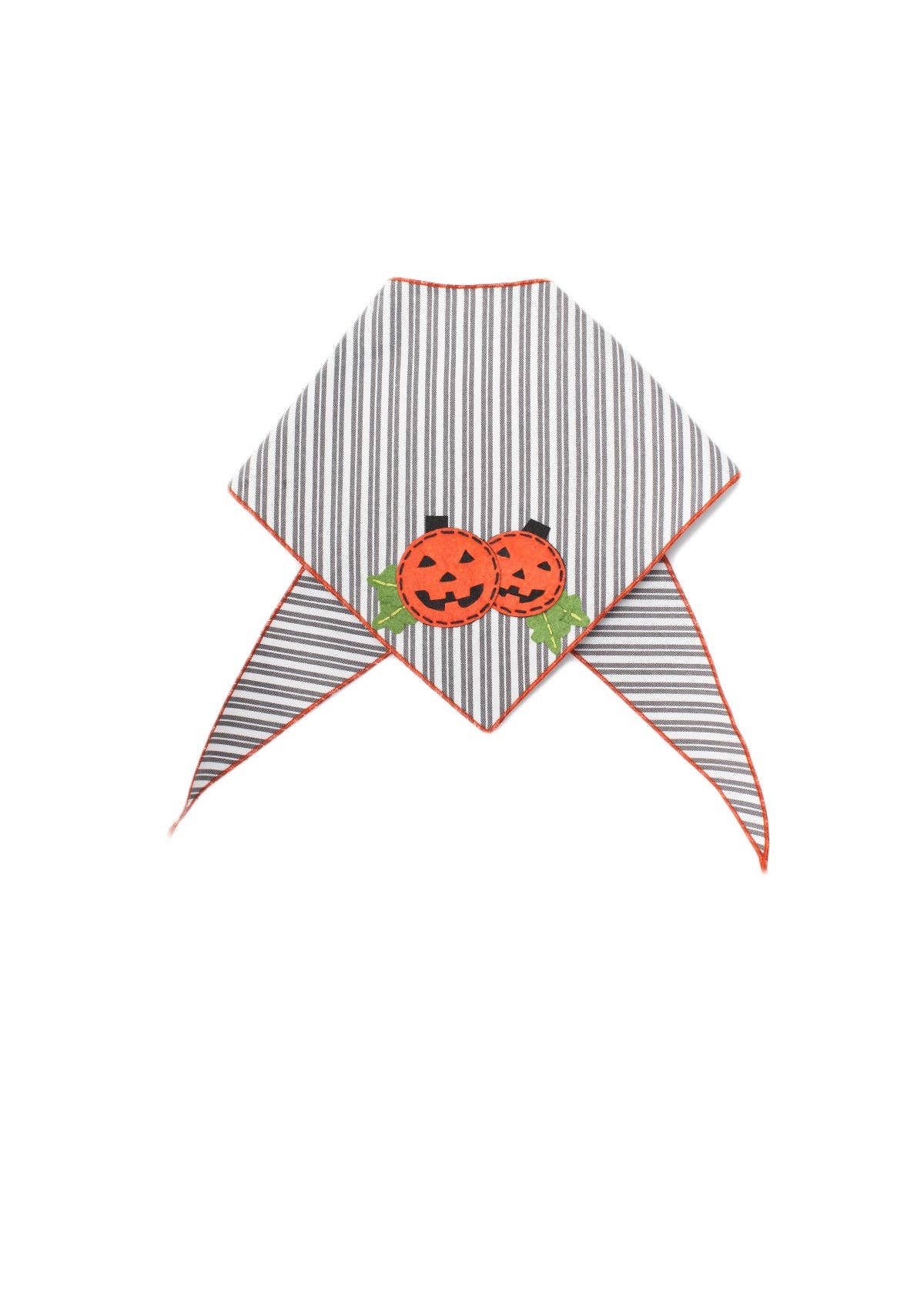 Striped Pumpkins Halloween Bandana