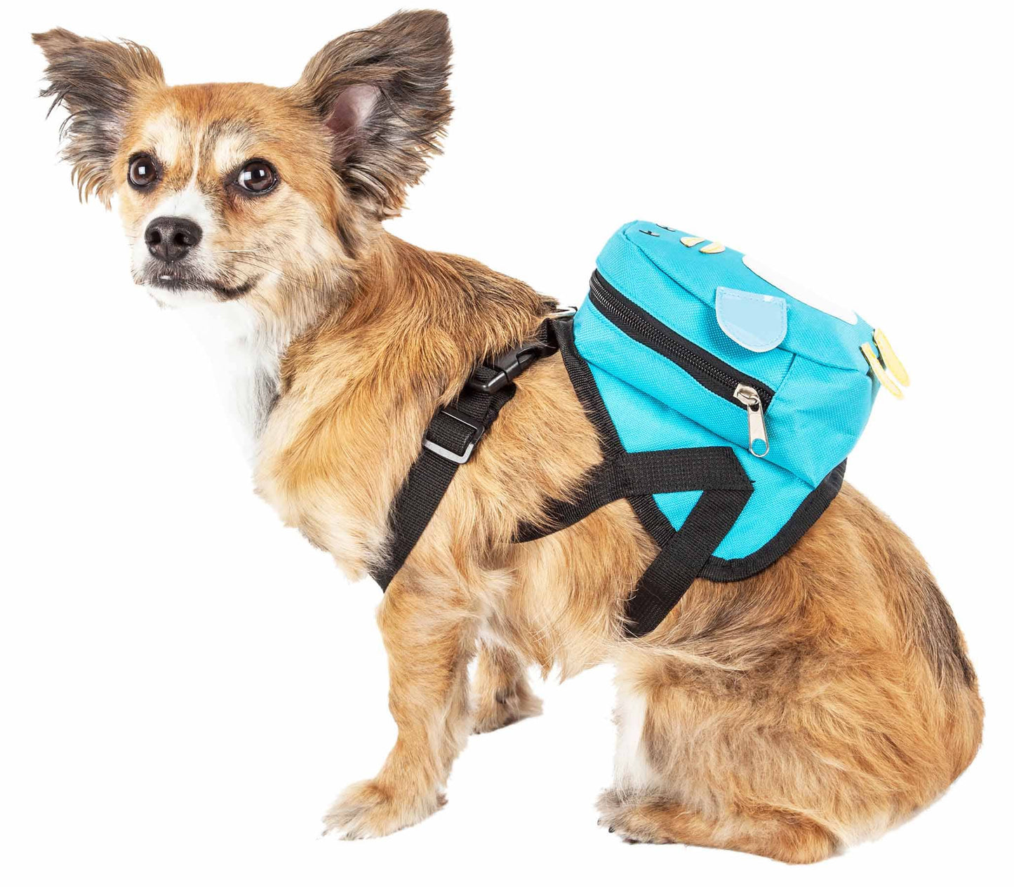 Pet Life ® 'Waggler Hobbler' Large-Pocketed Dog Harness