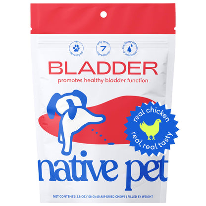 Cranberry Bladder Chews, Kidney & Urinary Supplement for Dog: 30ct