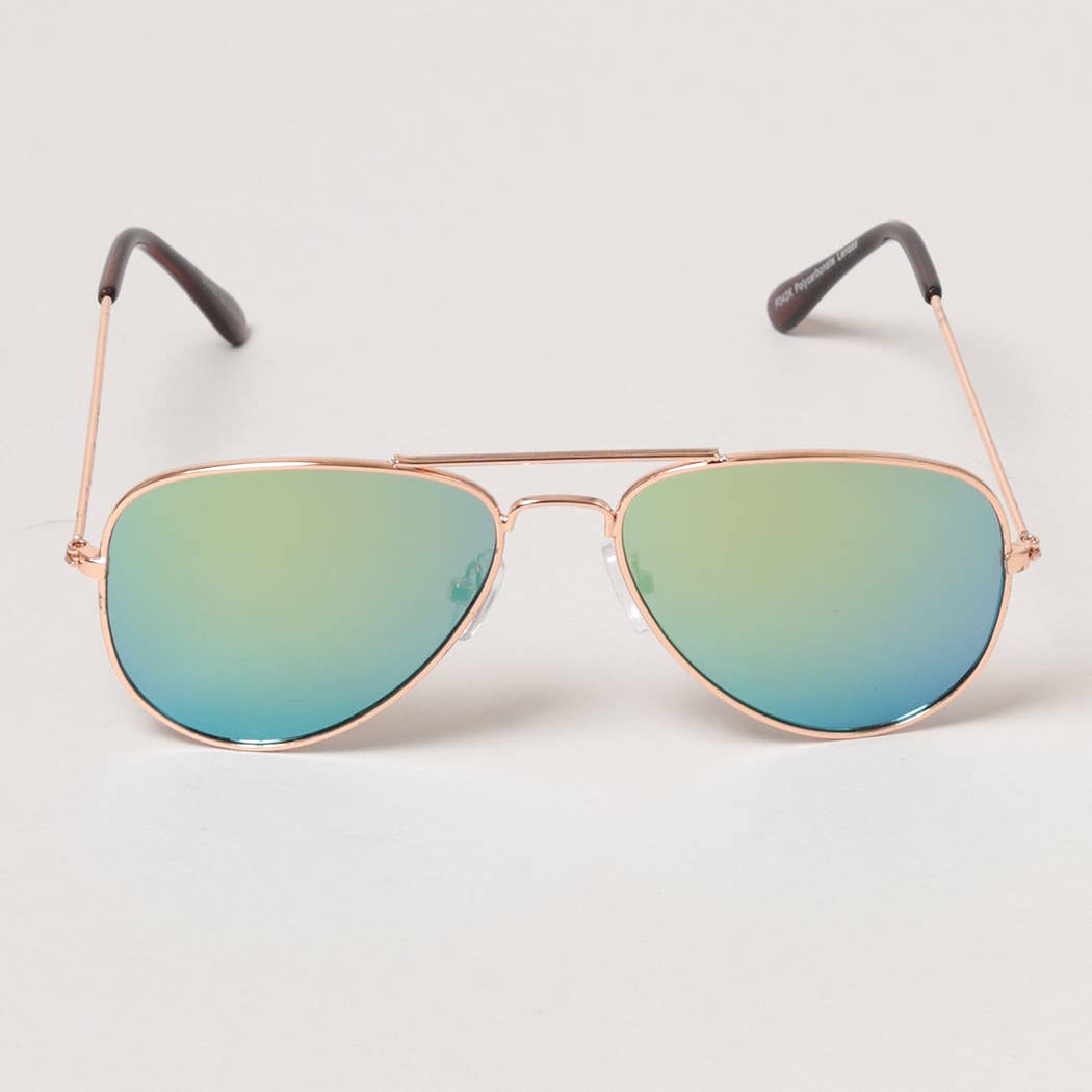Gafas de sol estilo aviador con diseño de perro