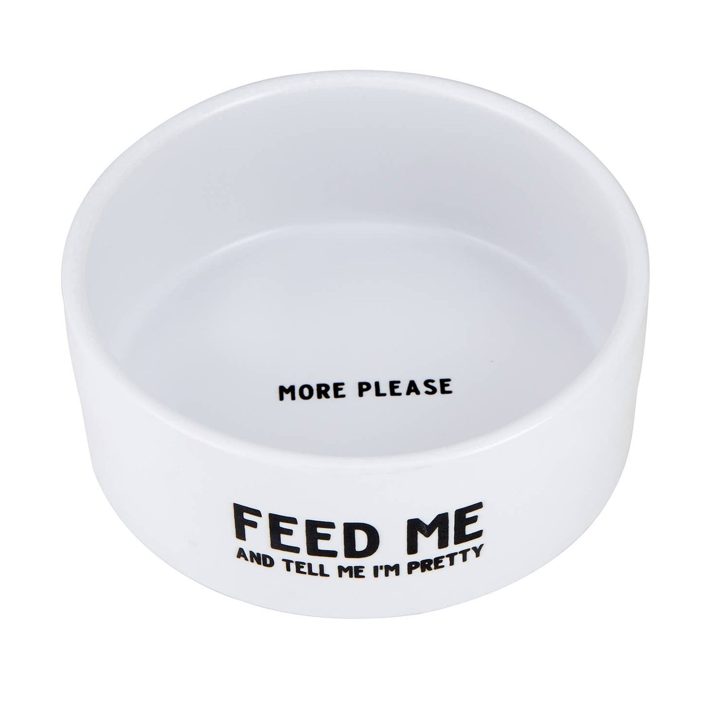 Ceramic Bowl - Feed Me