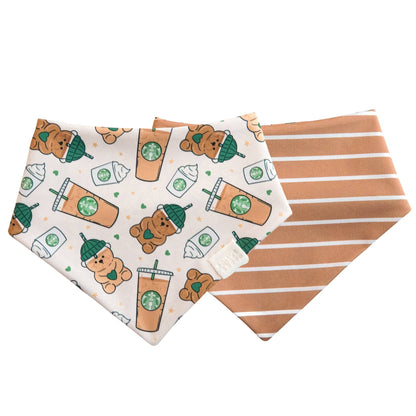 Coffee Pupcup Dog Bandana
