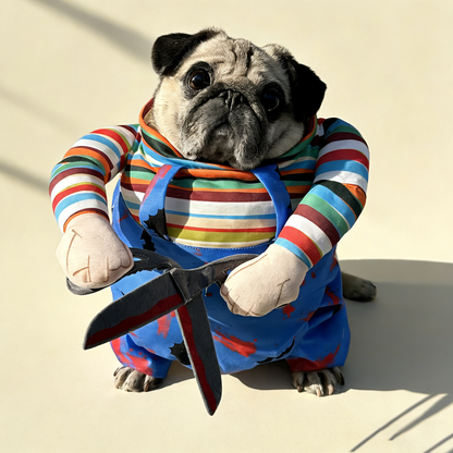 Chucky Standing Dog Costume