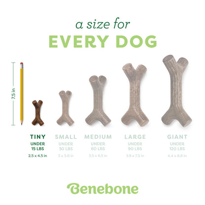 Benebone Stick Bacon Dog Chew Toy