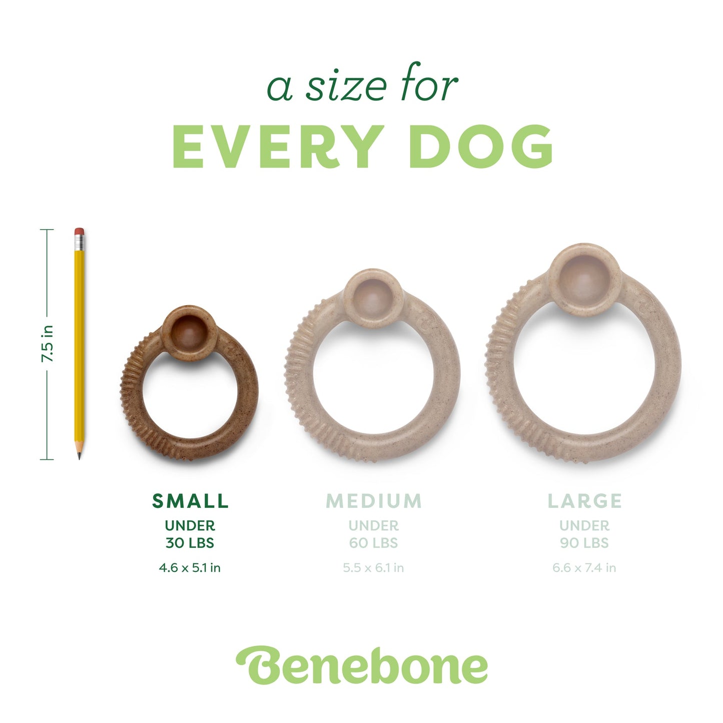 Benebone Ring Durable Dog Chew toy
