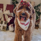 Christmas Dog Bandana - Ho Ho Ho