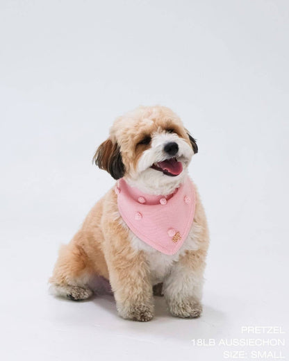 Bandana para perros con diseño de magnolia