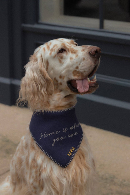 Home Is Where You Are Knit Bandana