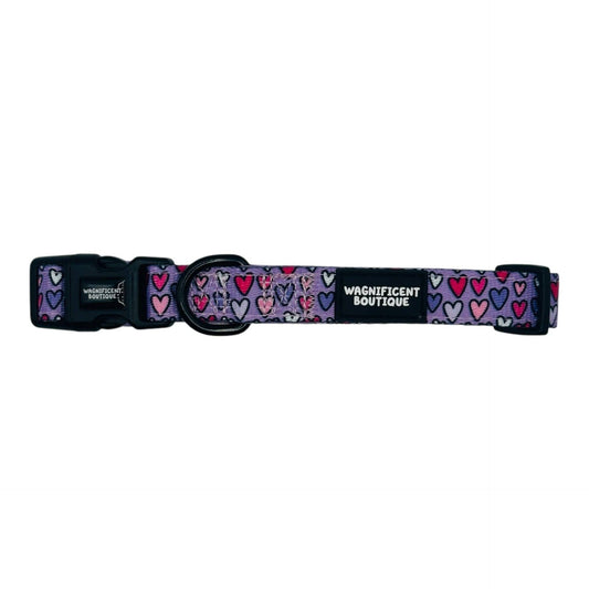 Woof Hearts Adjustable Dog Collar