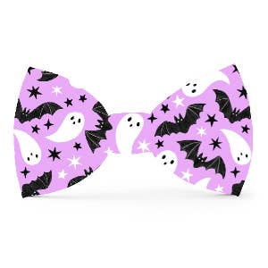 Spooky Season Dog Bow Tie: Large