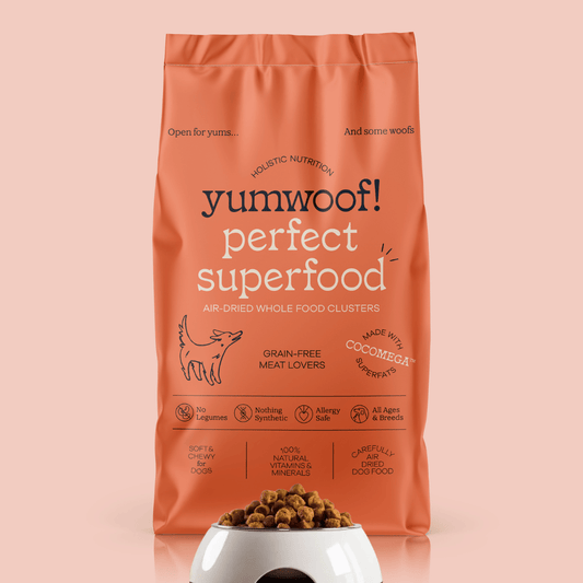 Alimento para perros secado al aire Perfect Superfood: Meat Lovers / Bolsa completa (7 libras)