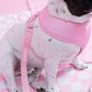 Frenchie Duo Reversible Harness - Pink Bubblegum