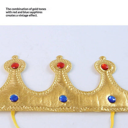 King Cape & Crown Dog Costume