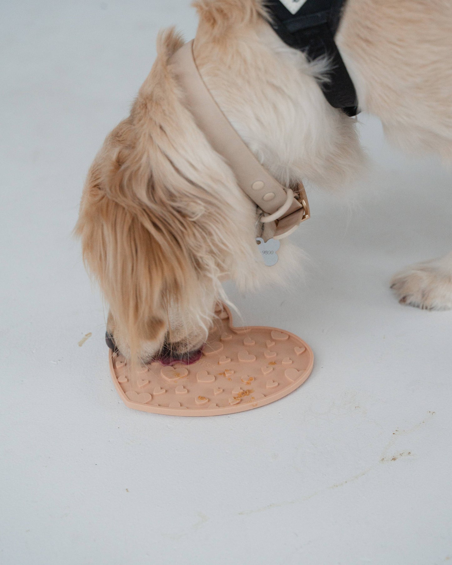 Heart Shaped Enrichment Lick Mat