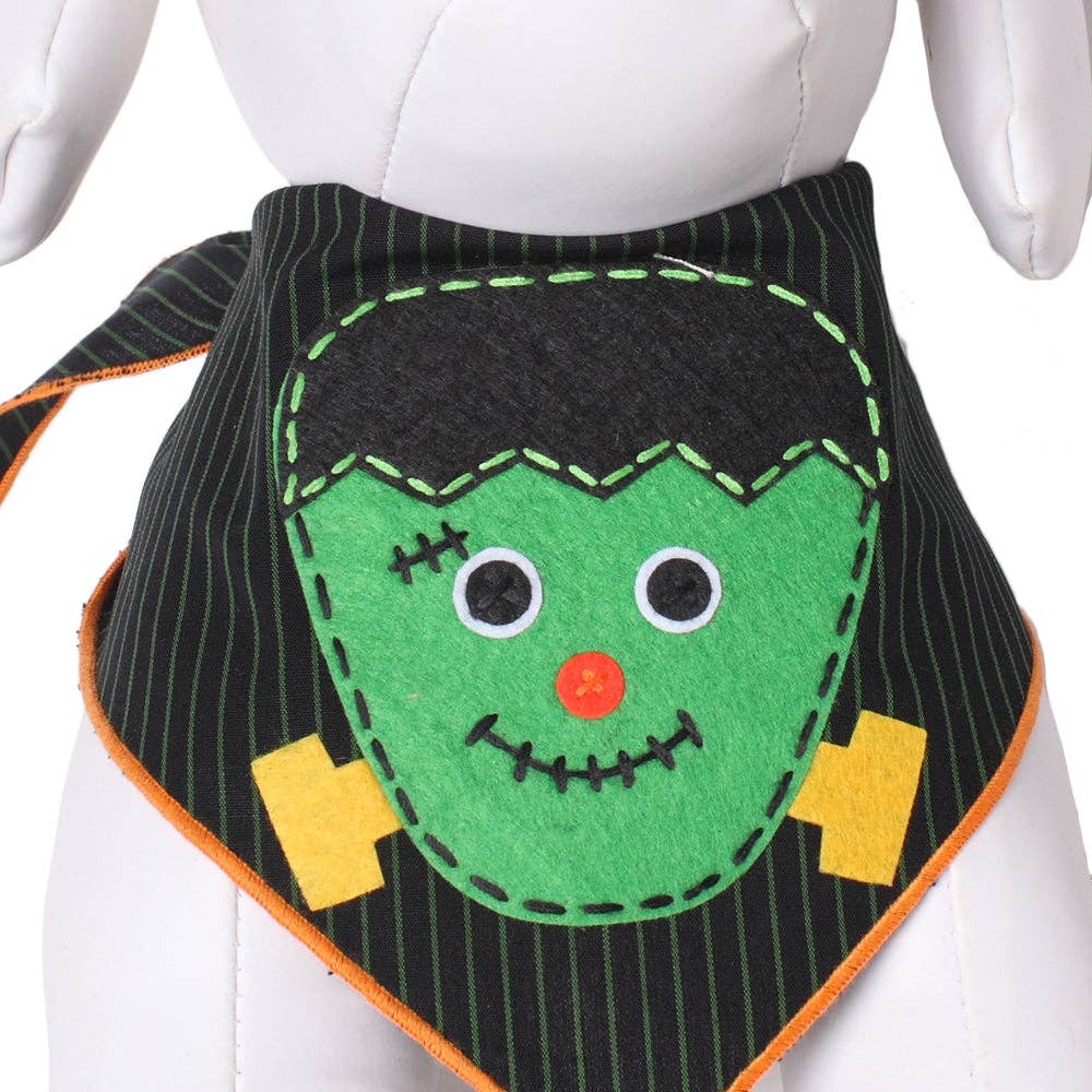 Frankenstein Halloween Dog Bandana