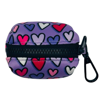 Soporte para bolsas de caca Woof Hearts