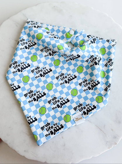 Grab Life by the Balls Wrinkle Resistant Bandana