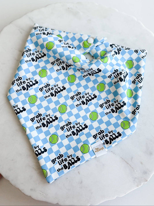 Grab Life by the Balls Wrinkle Resistant Bandana