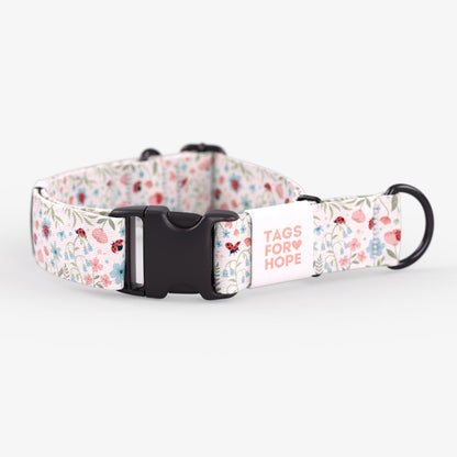 Lovely Ladybug Dog Collar