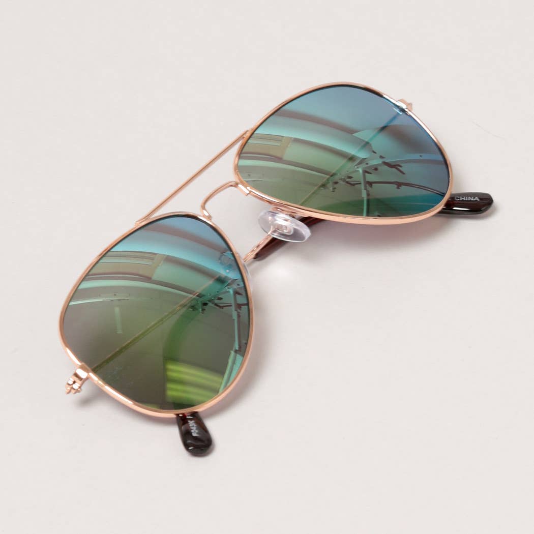 Gafas de sol estilo aviador con diseño de perro