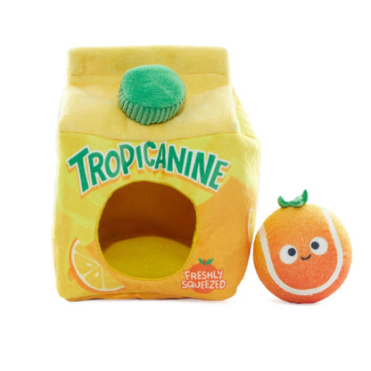 Fresh Squeaked OJ Plush Dog Toy
