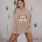 Dog Mom Corded Sweatshirt