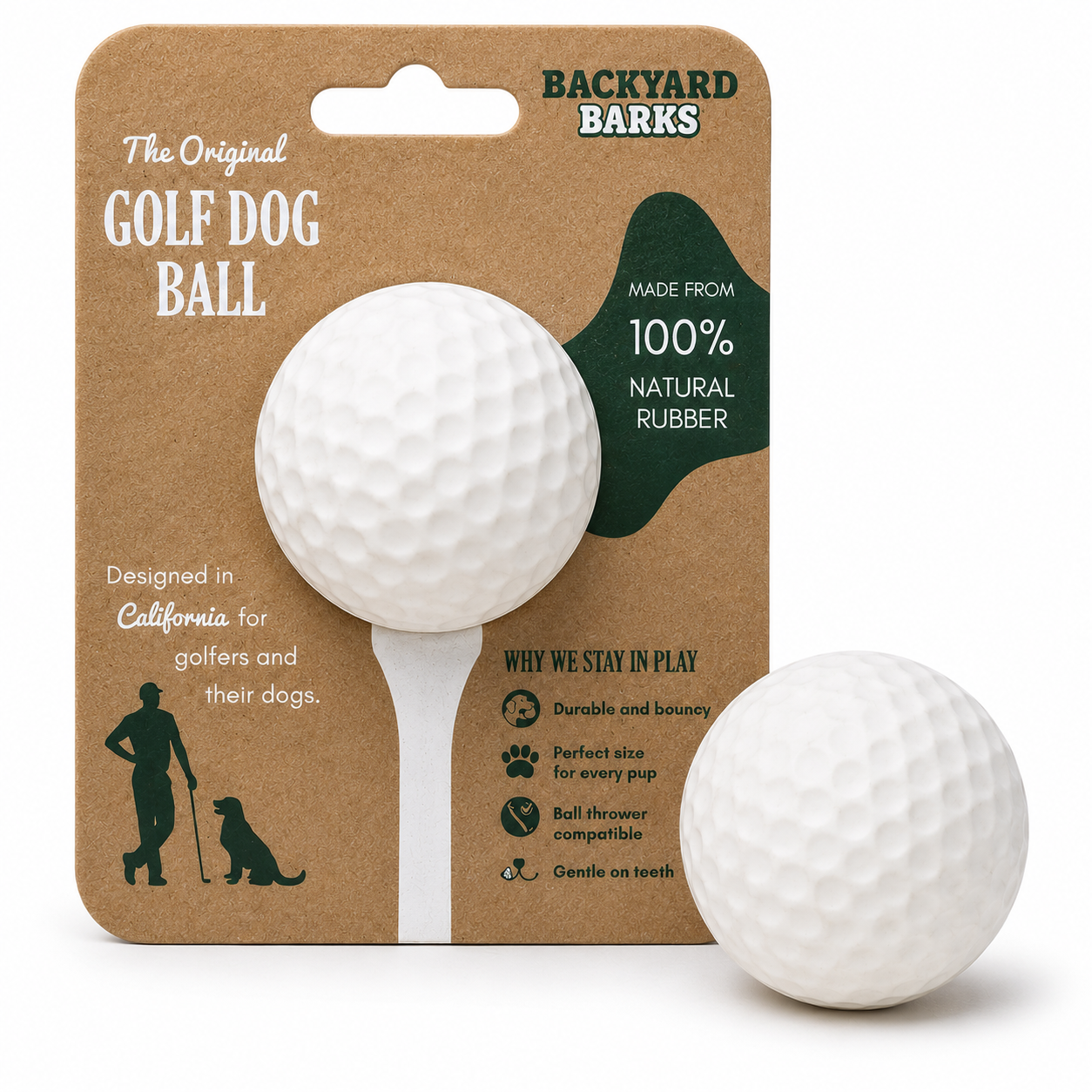 Golf Ball Dog Toy