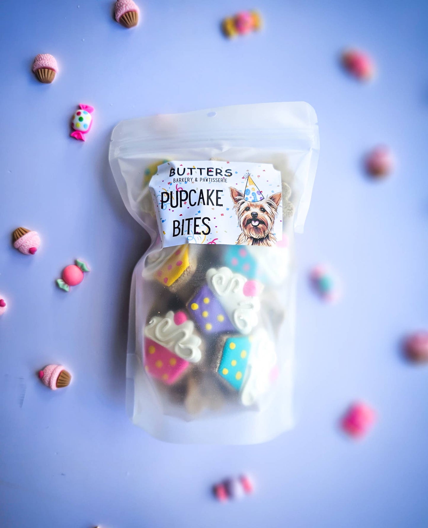 Cupcake Dog Cookies-Bag 6.5oz