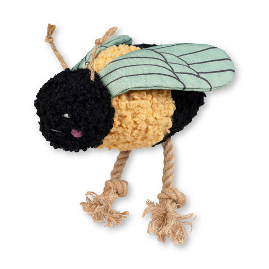 Ms. Mrs. Bee Mixed Material Dog Toy