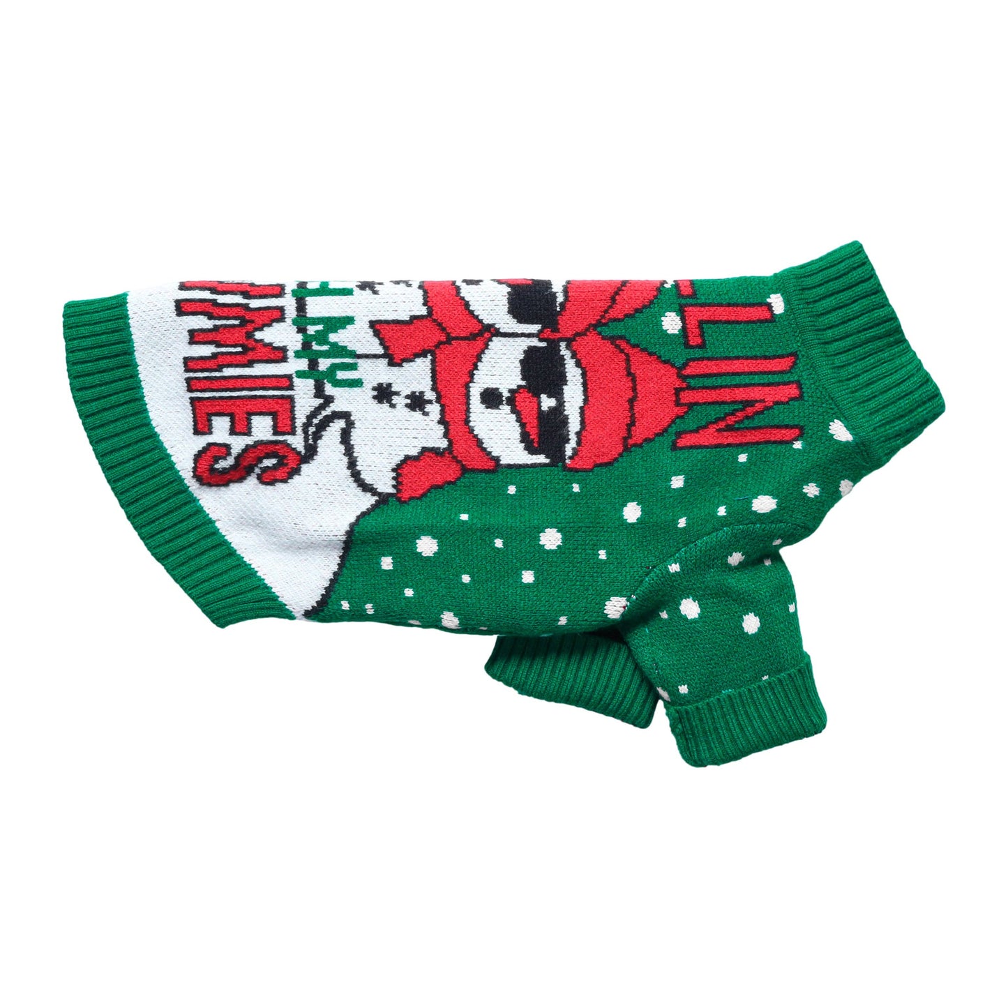 Chillin with My Snowmies Ugly Christmas Dog Sweater