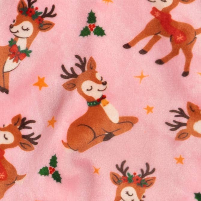 Cute Reindeer Dog Christmas Pajamas