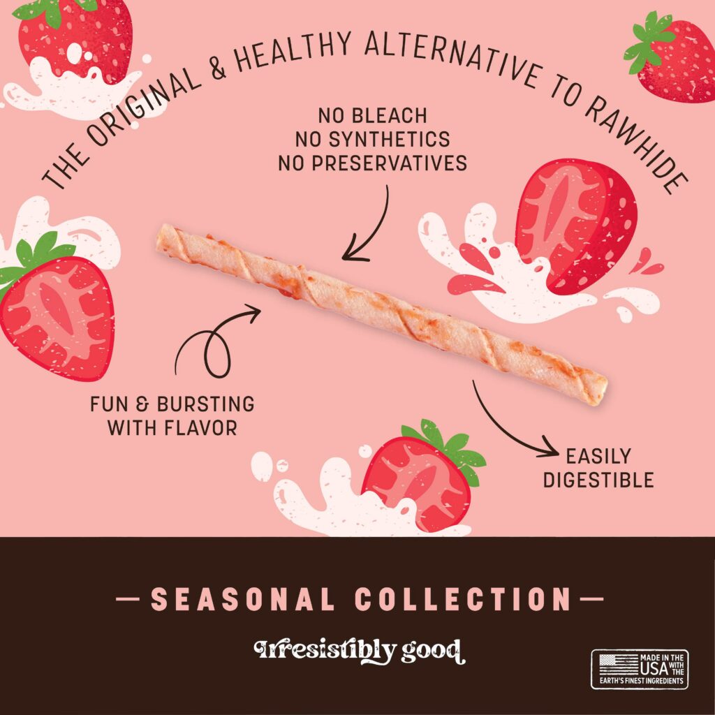No-Hide® Strawberries & Cream Stix