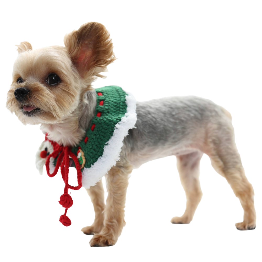 Santa Crochet Collar