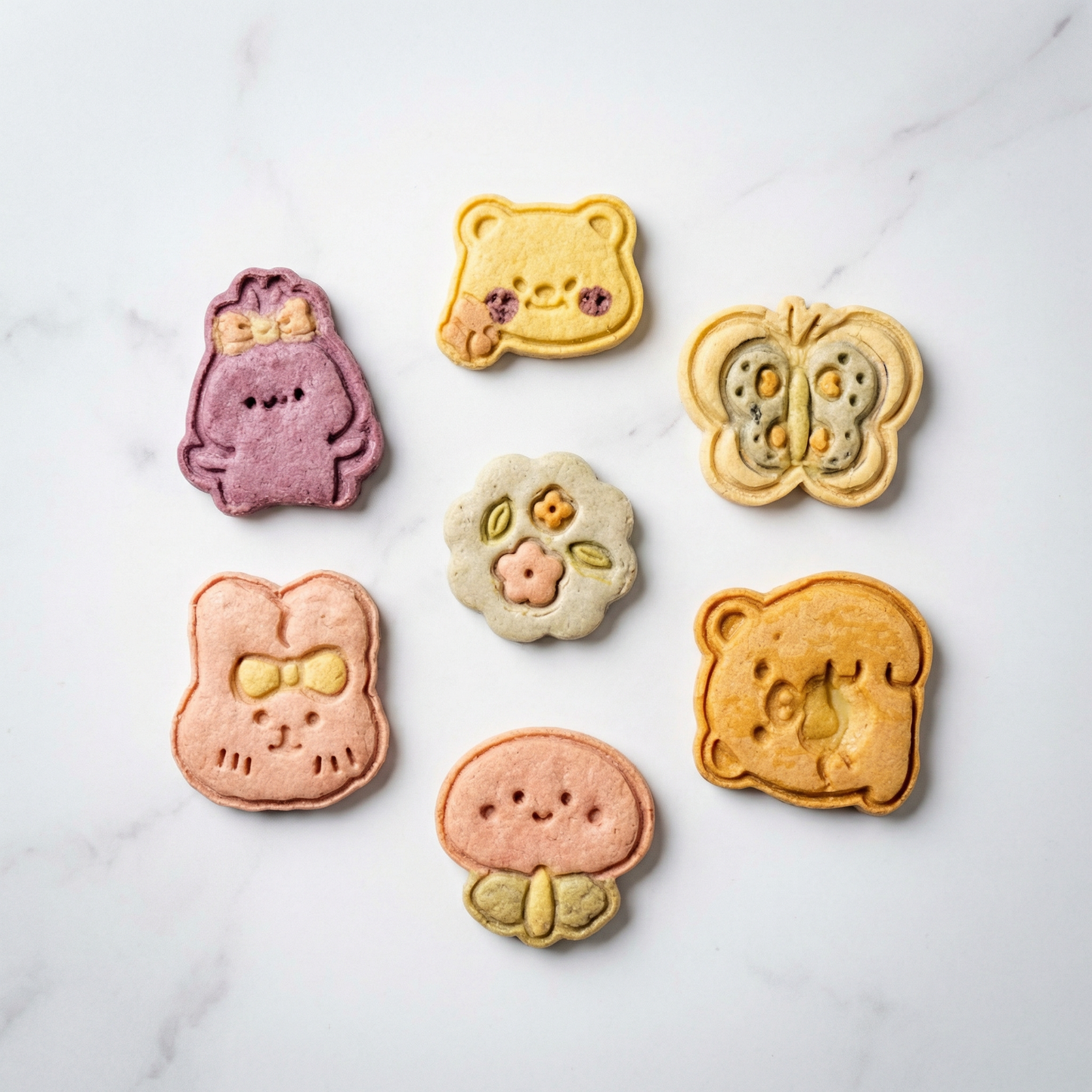 Assorted Chicken Cookies for Dogs & Cats (4pc)