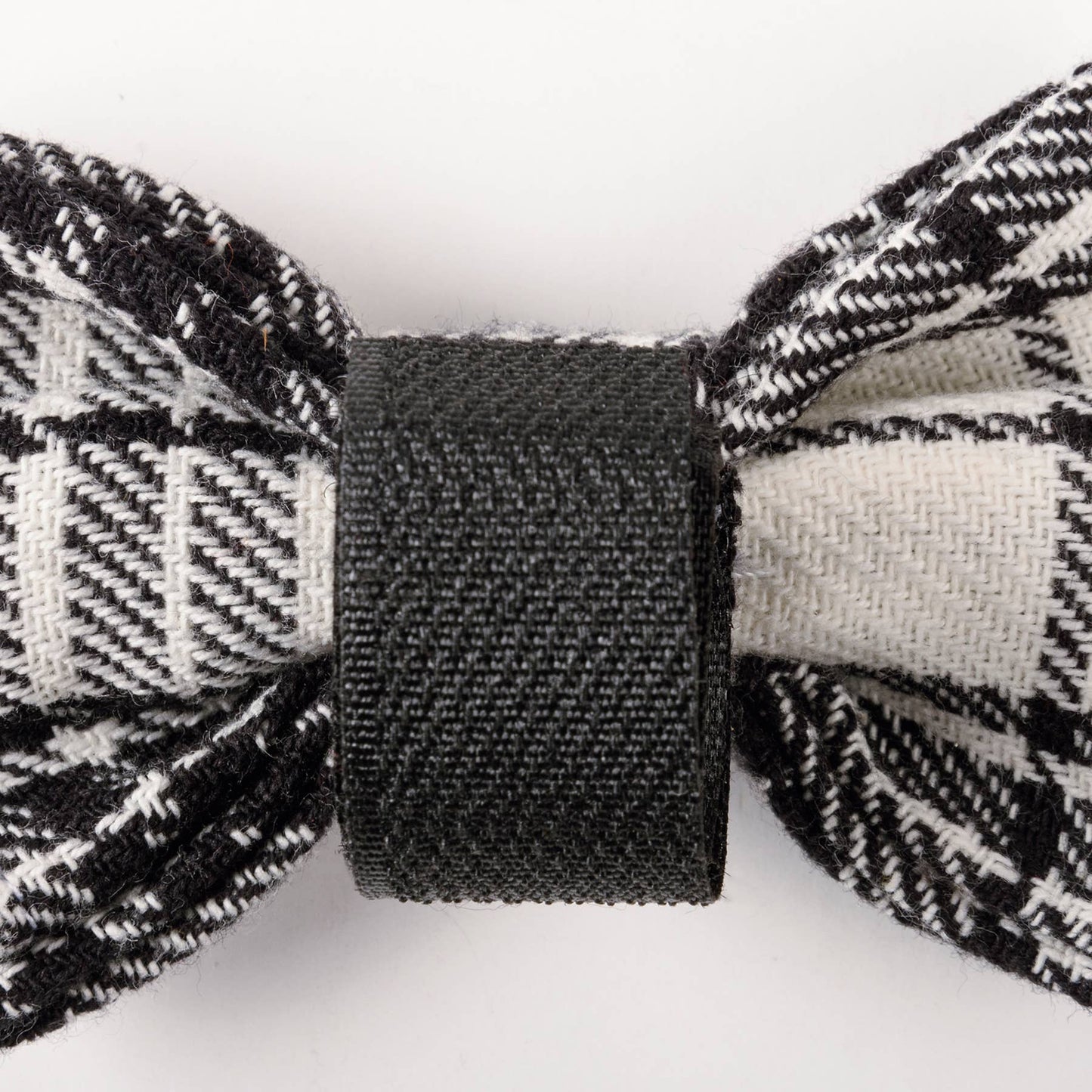 Christmas Plaid Medium Pet Bow Tie Set