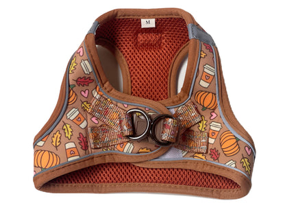 Pumpkin Spice Dog Harness