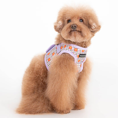 Westley Dog Vest Harness Step-In Flower Pattern