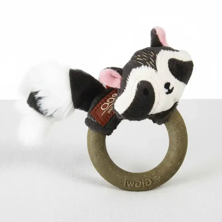 Plush Critter Catnip Toy with Crinkle Sound