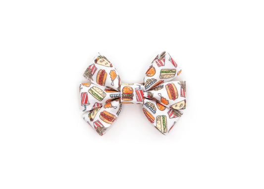 Fast Food Dash Girly Dog Bow
