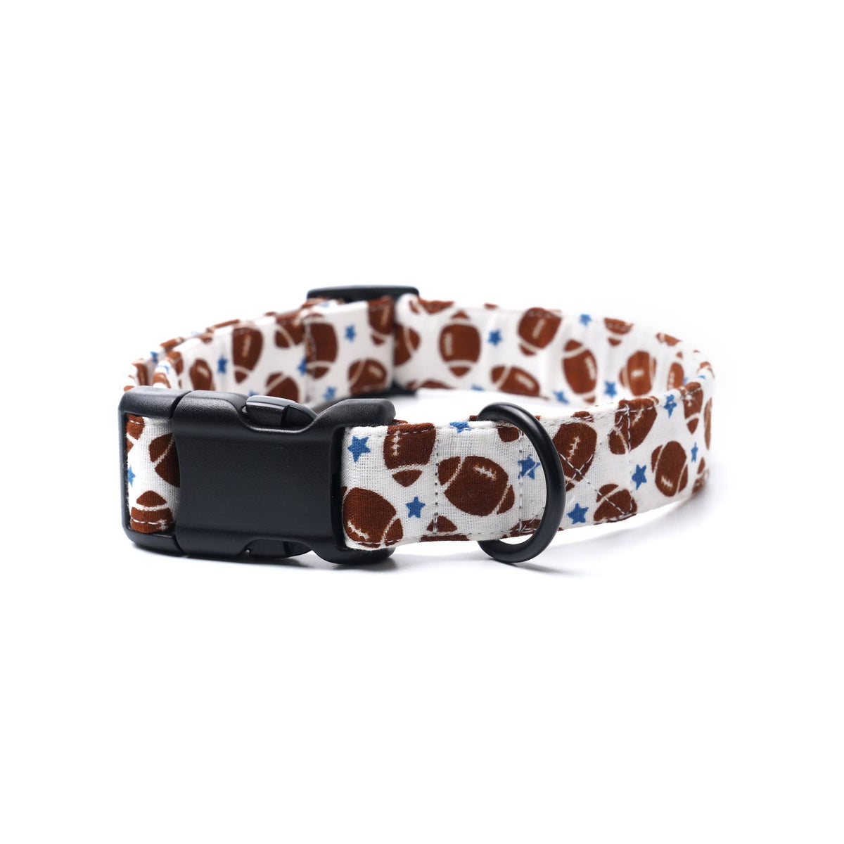 Footballs and Stars Game Day Collar