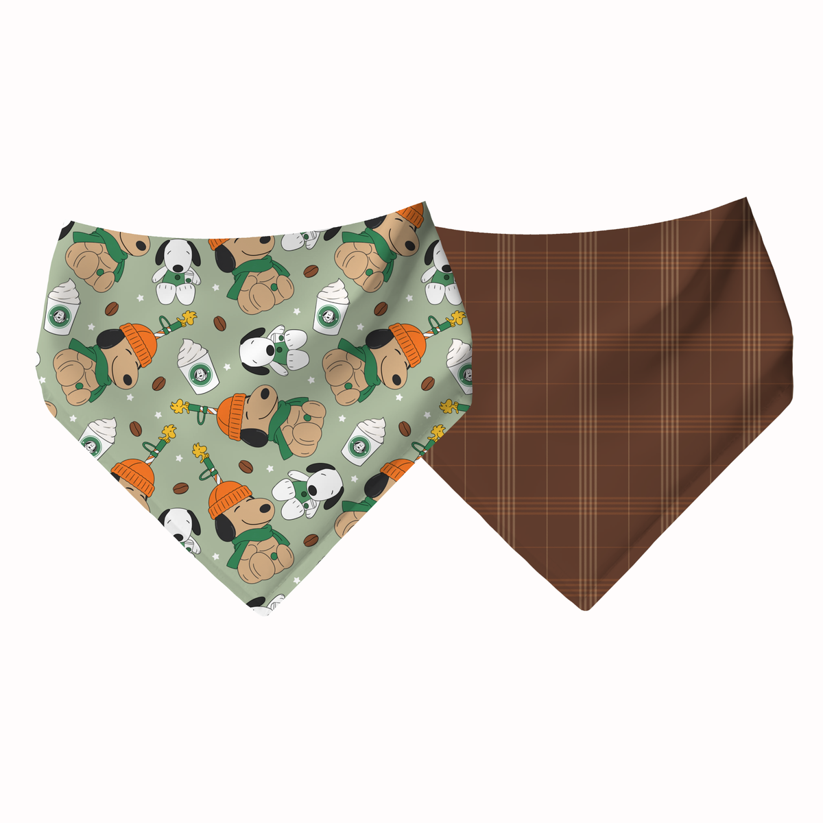 Fall Starbies Snoopy Dog Bandana
