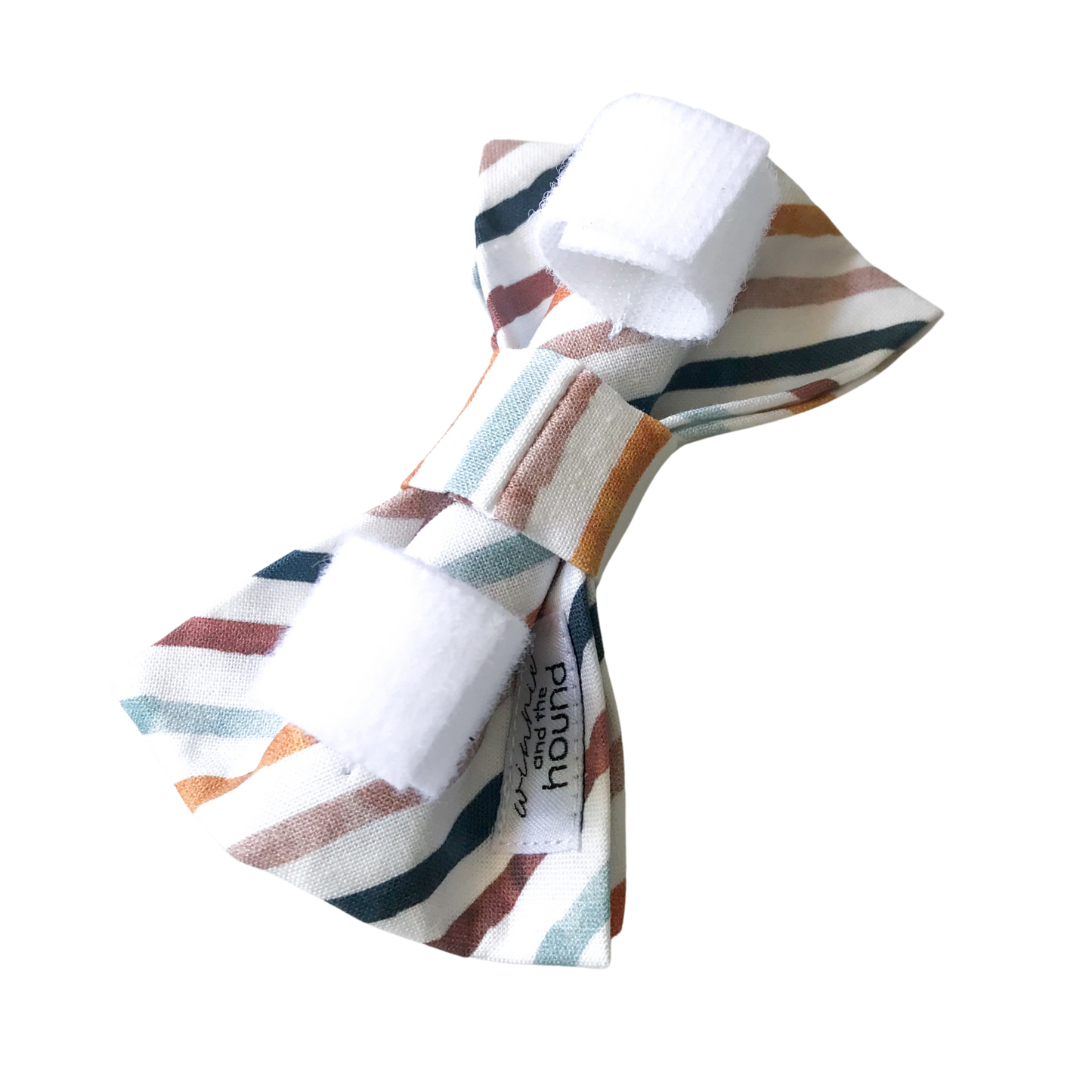 Watercolor Stripe Pet Bowtie