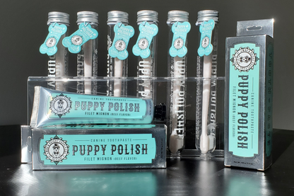 Pasta de dientes Puppy Polish - Filete Mignon (Carne de Res)