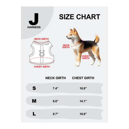 Kiki Jacket Dog Harness Dog Pattern